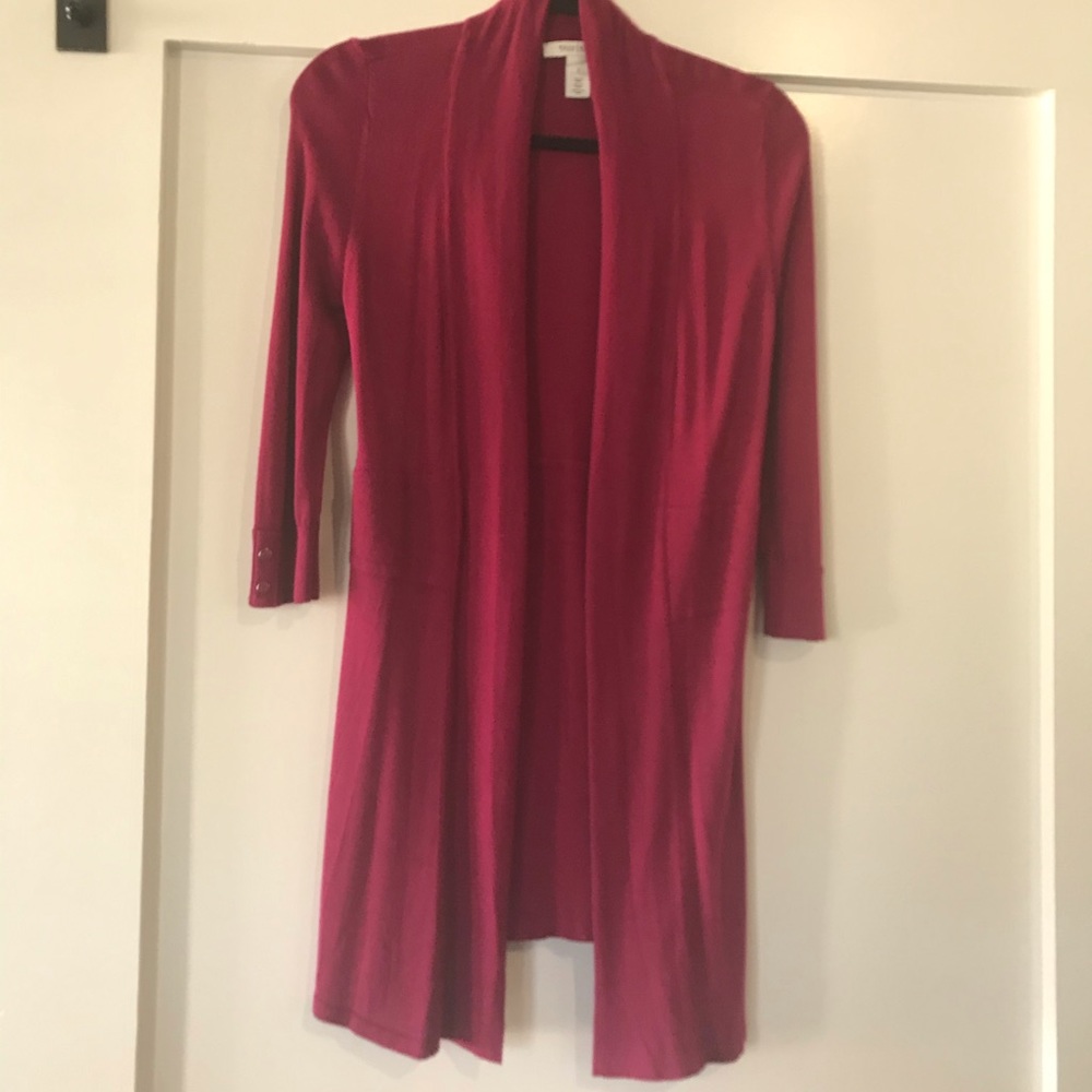 WHBM Pink Cardigan